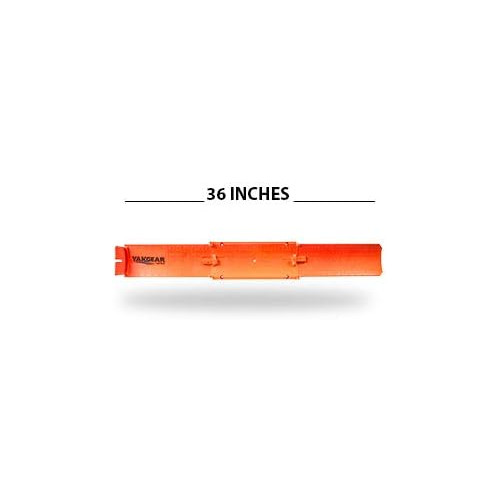 YakGear Fish Stik Folding Fish Ruler Orange 36 Inch Floating Measuring Tool