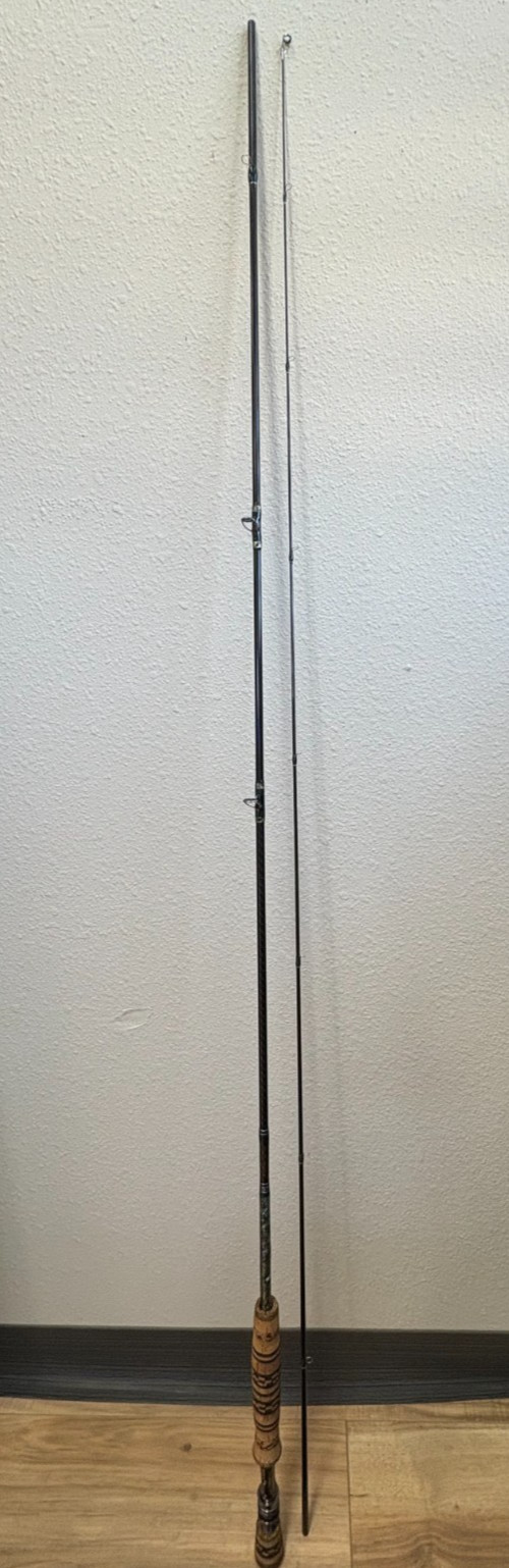 OSLER CUSTOM RODS MADE BY JAY OLSER -ABALONE SHELL INLAY-($849 NEW)