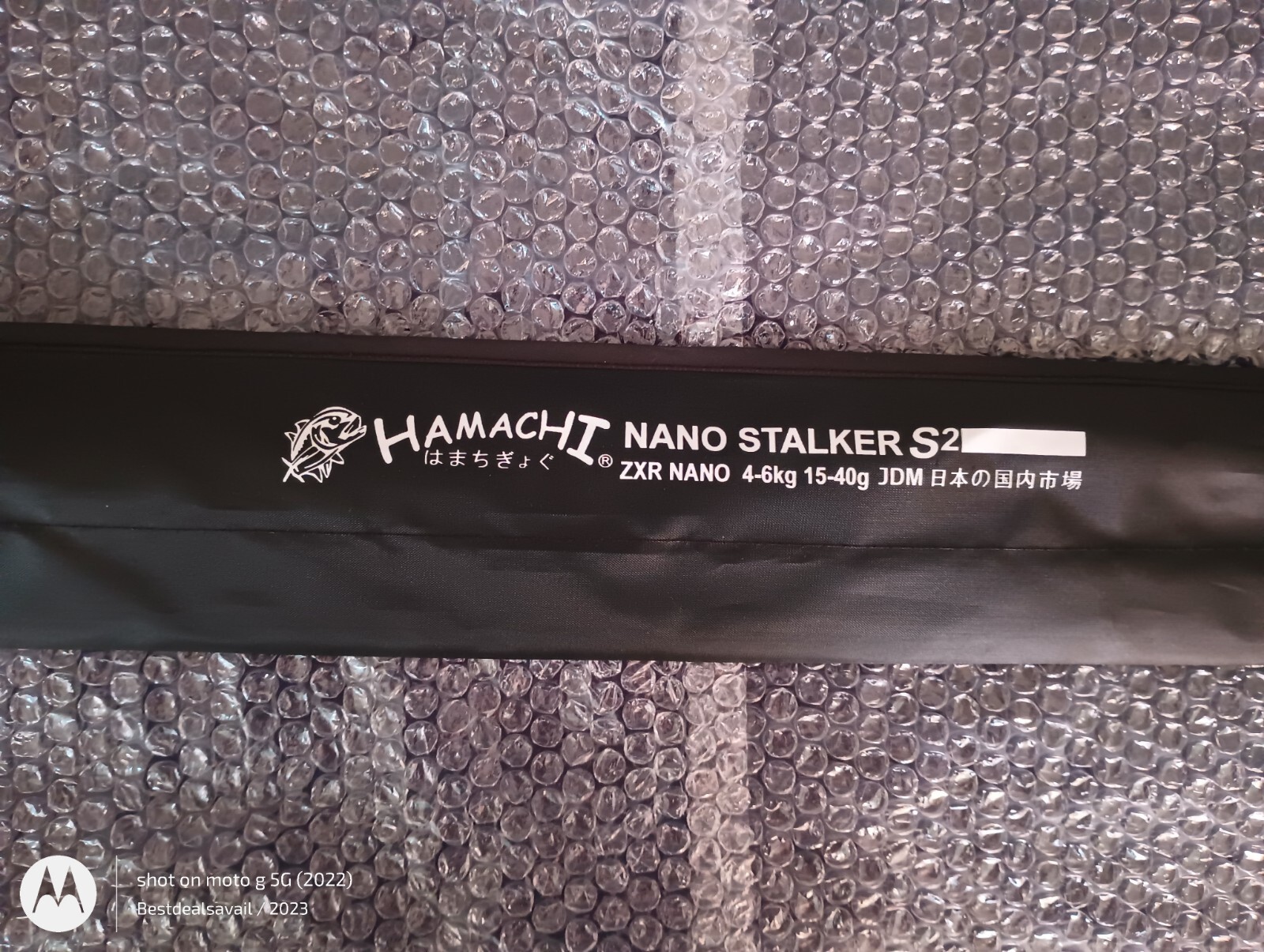 Hamachi Nano Stalker S2 JDM 4-6kg (8-15lb) ultralight Japanese fishing rod pole