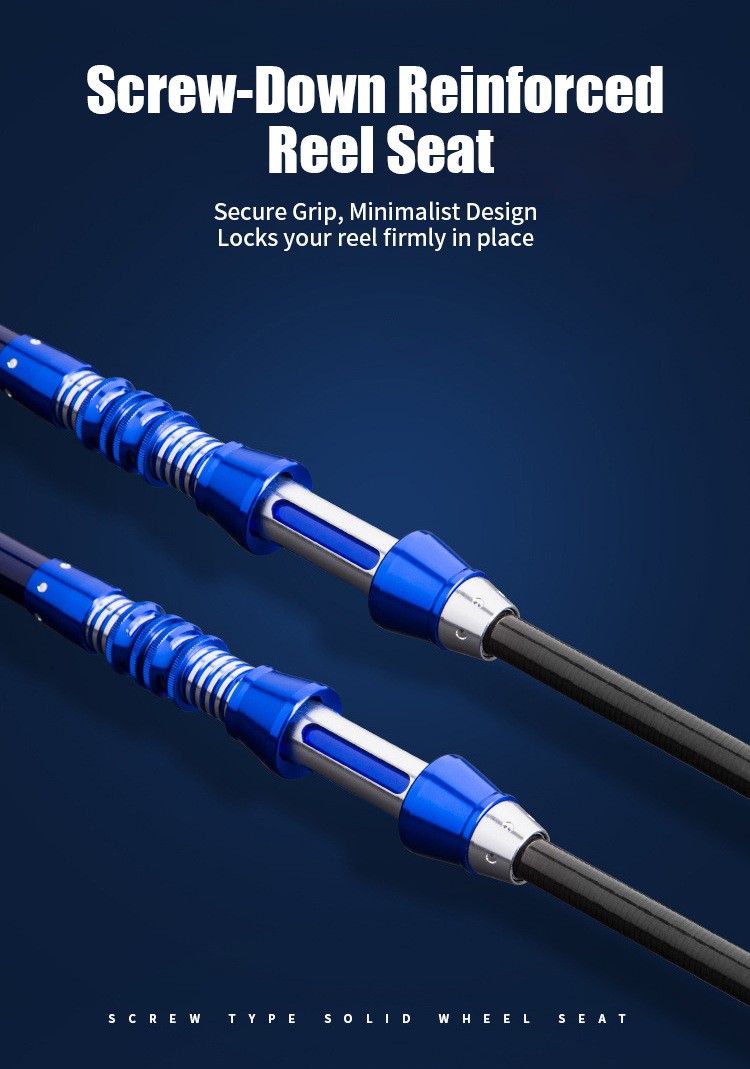 Small Portable Telescopic Titanium Alloy Fishing Rod Sea Pole Spinning Rod