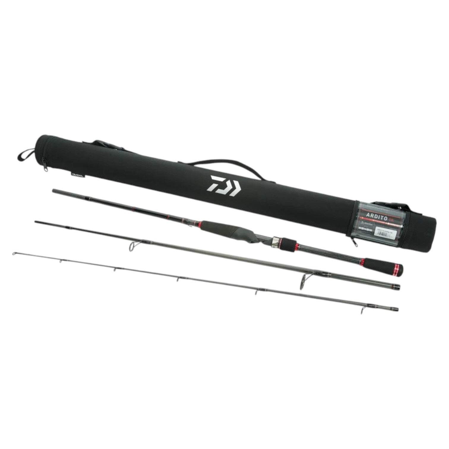 Daiwa Ardito-TR 7’6″ Medium Heavy 3-Piece Travel Spinning Rod – (ARDT763MHFS-TR)