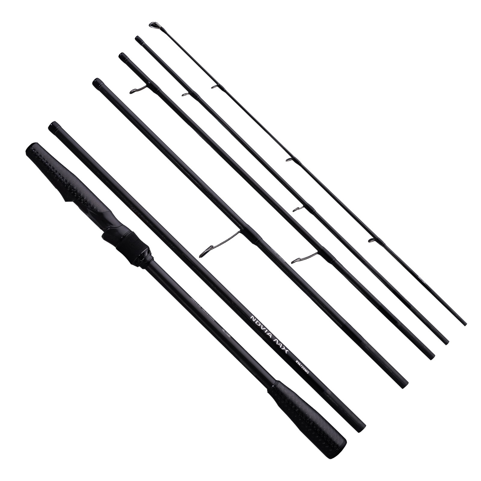 PURELURE NDVIA MAX Travel Ajing Eging Fishing Rod Cast/Spin 6-Piece 6’0″-7’6″