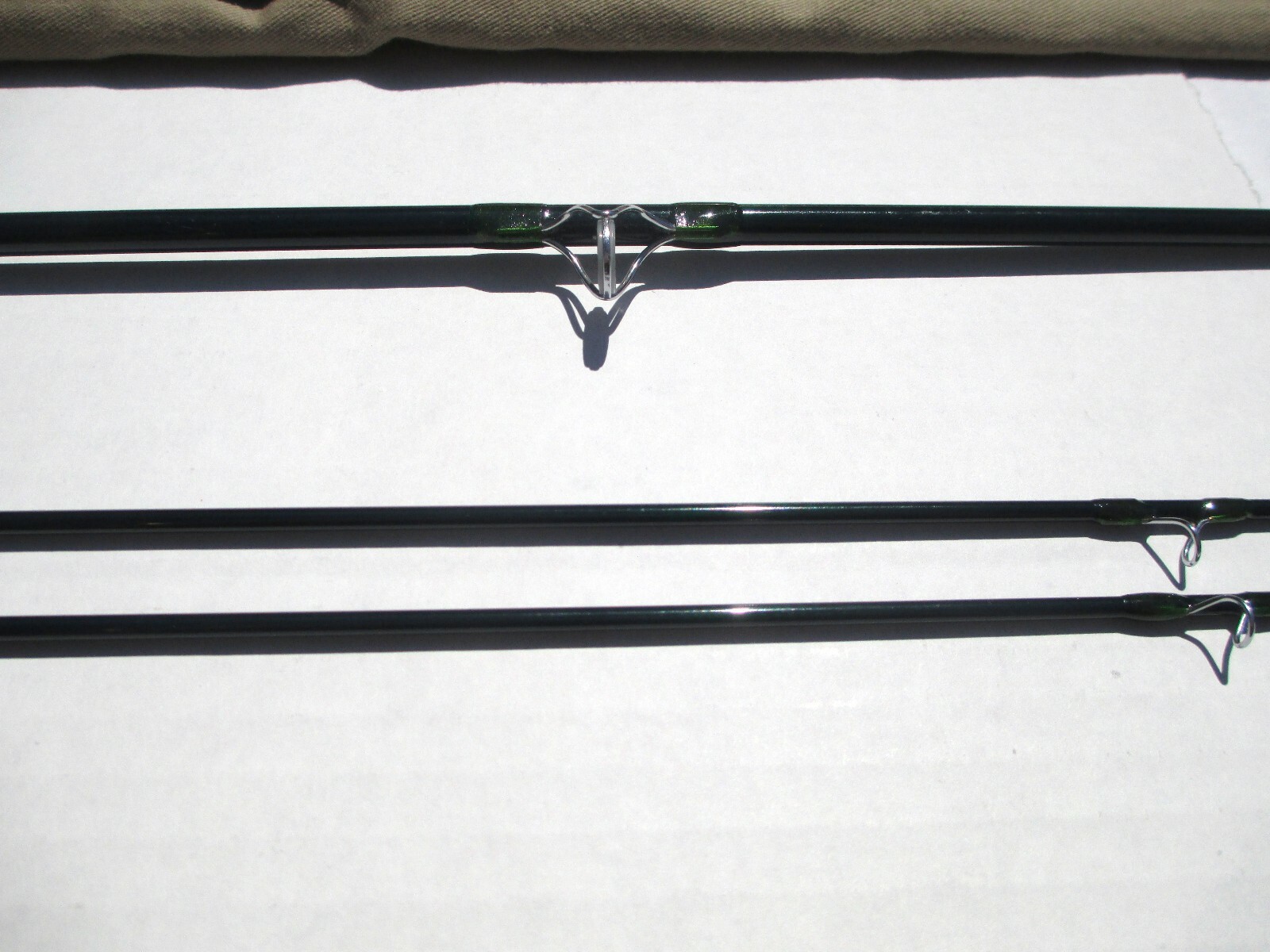 Rare Custom Big River Fly Fishing Rod Custom 2 Piece 5-6-7 Weight 9′ w Tube NICE
