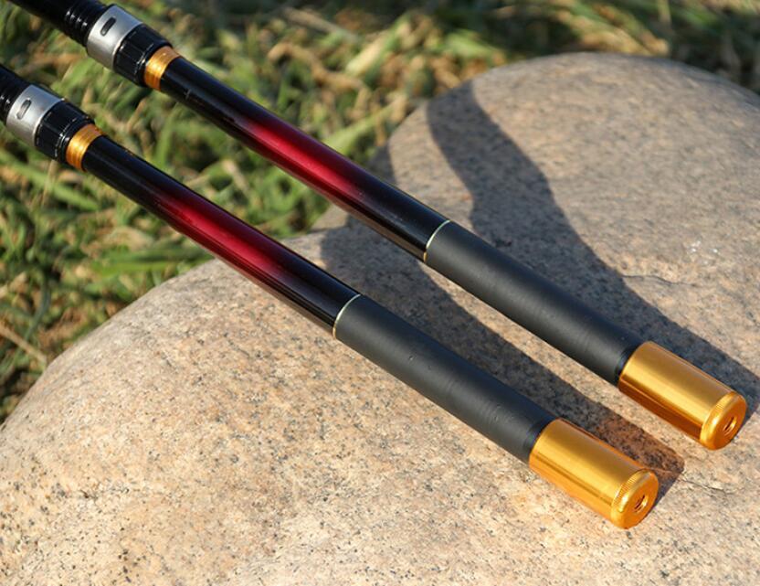 Portable Spinning Fishing Rod Travel Sea Pole Fishing Rods 2.1M-3.6M Saltwater