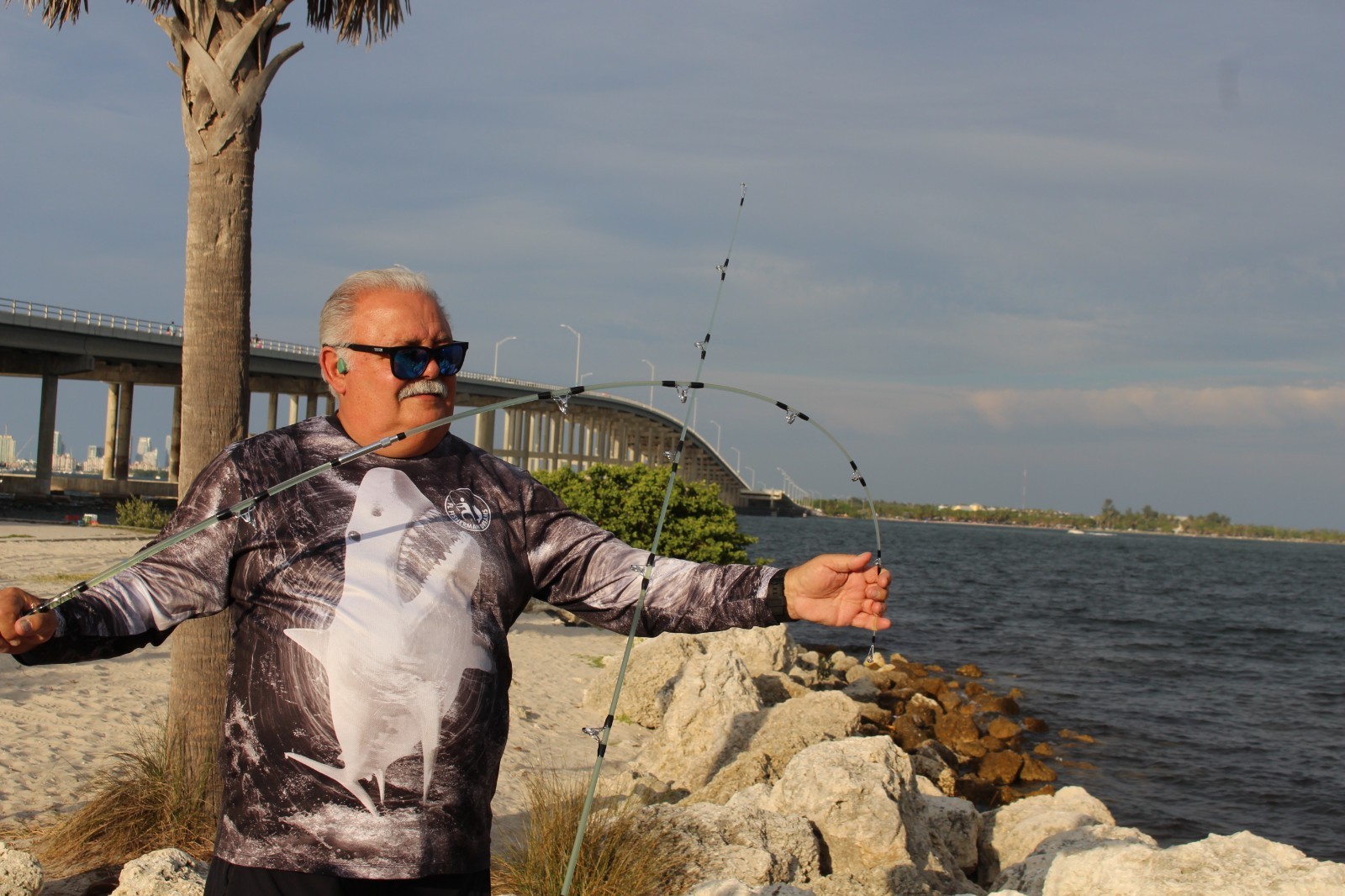 Spinning Rod – Largo Stick – ML – 12 ft – 7 Guides -Lure’s Weight 2.5 – 5-6