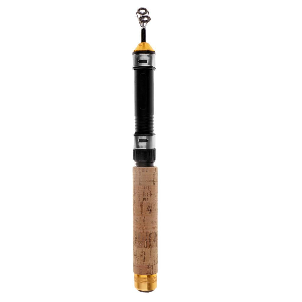 Winter Fishing Fishing Rod Winter with Wooden Fishing Reel Seat