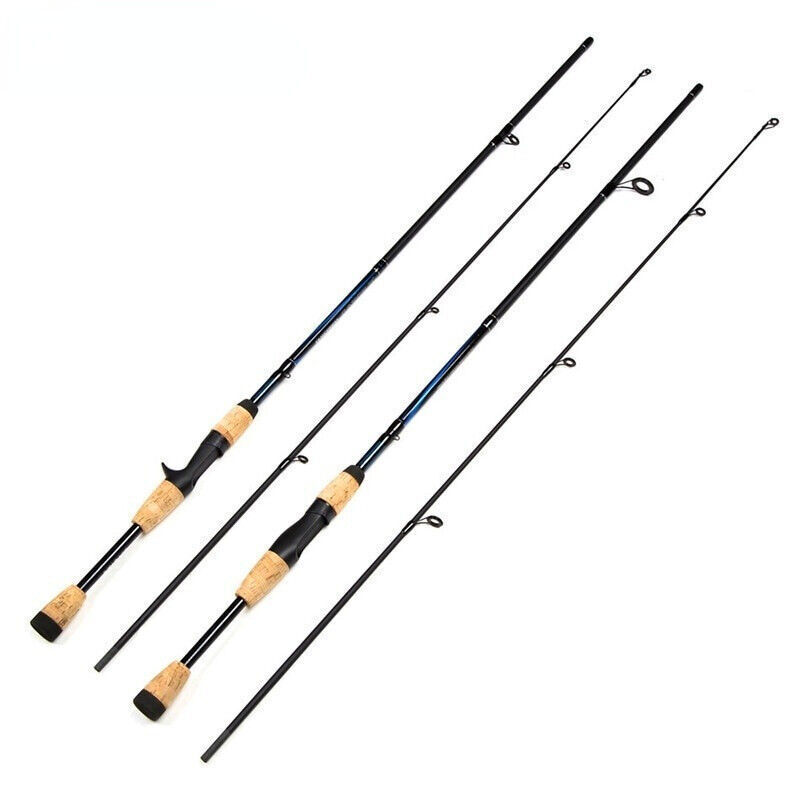 Hobbuy 1.7m Fishing Rod Fiber Spinning/Casting Fishing Pole Bait Weight 6-15g