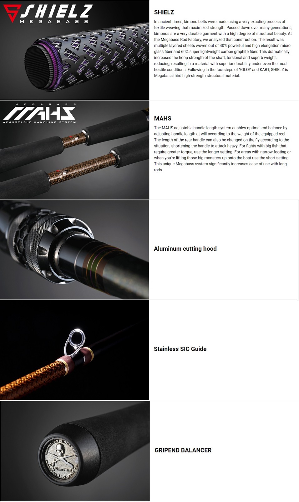 Sale Megabass Rod Baitcast Valkyrie VKC-66M+ (4547)
