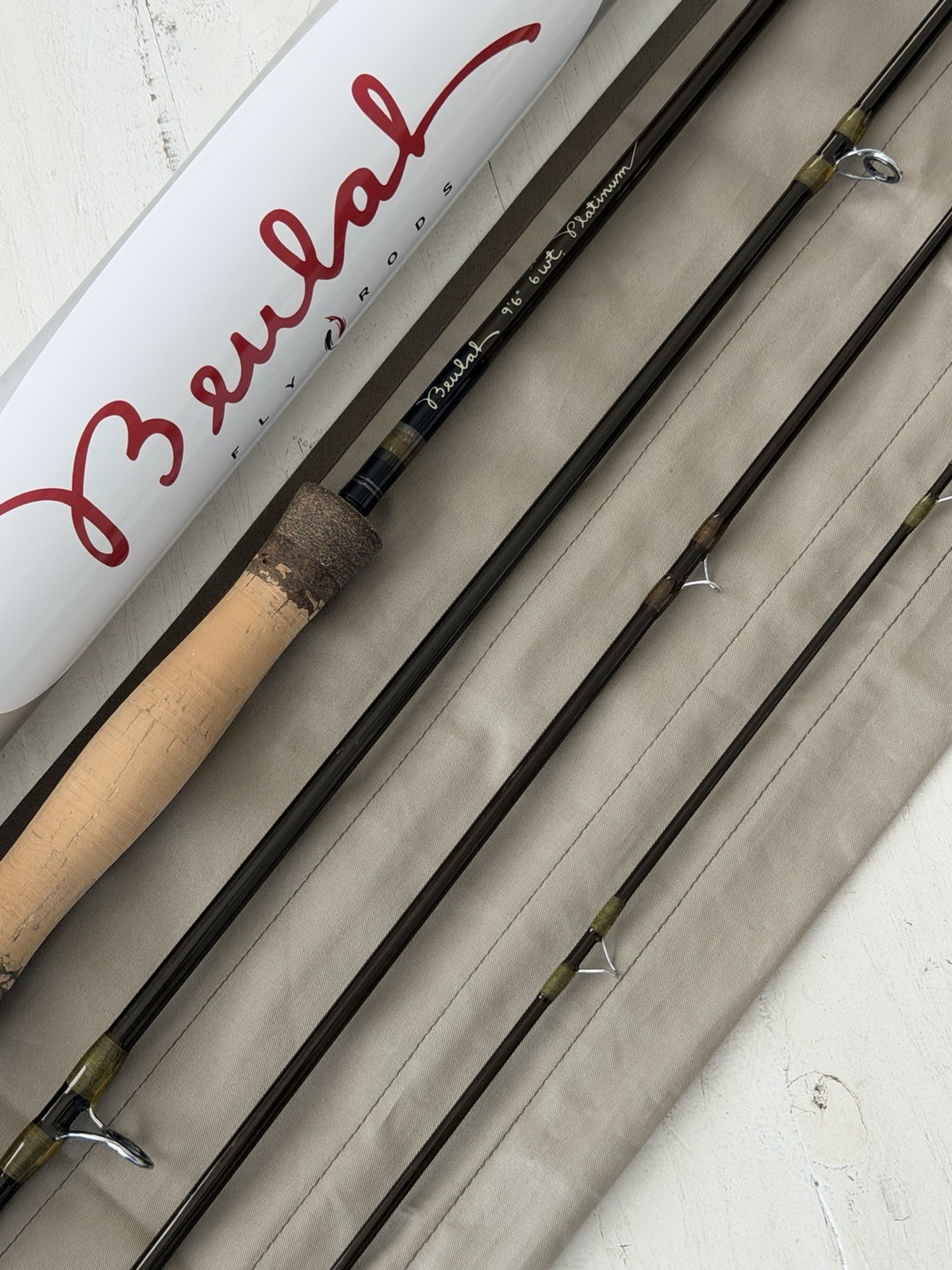 **BEAUTIFUL**🔥 BEULAH PLATINUM 6wt 9’6”in~4pc Fly Rod🔥~LEGENDARY~🔥