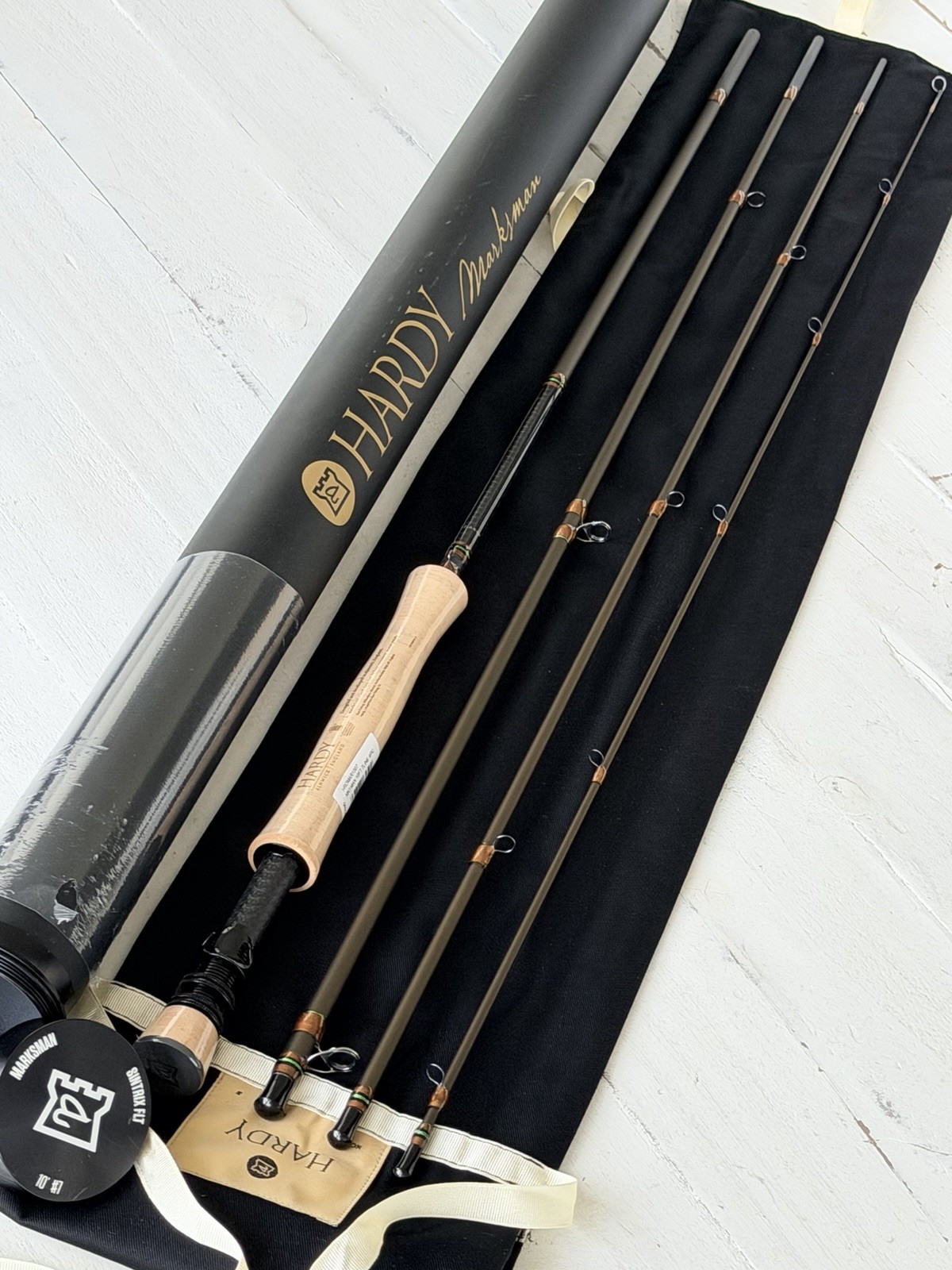 **BEAUTIFUL** 🔥NEW HARDY MARKSMAN 7wt. 9’Ft Fly Rod!! 🔥~LEGENDARY~🔥