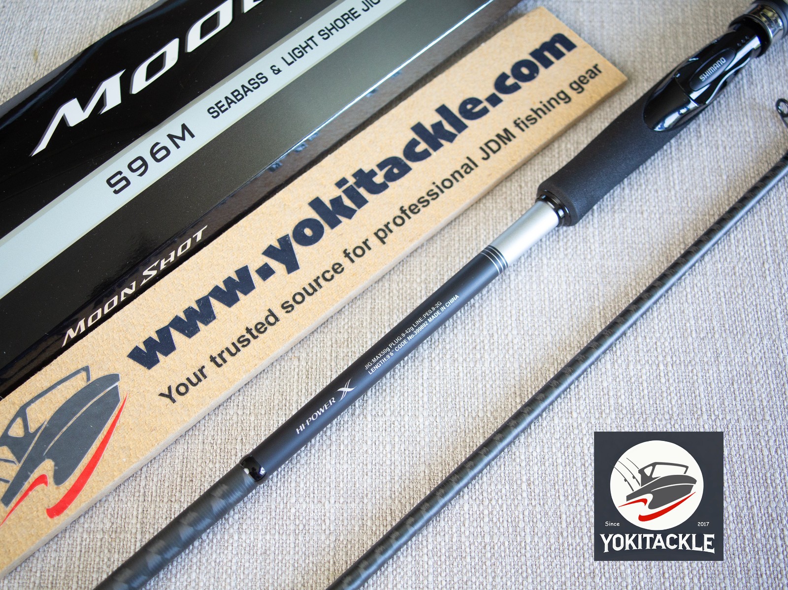 Shimano 21 Moonshot S96M Spinning Rod Free Shipping from JAPAN A2