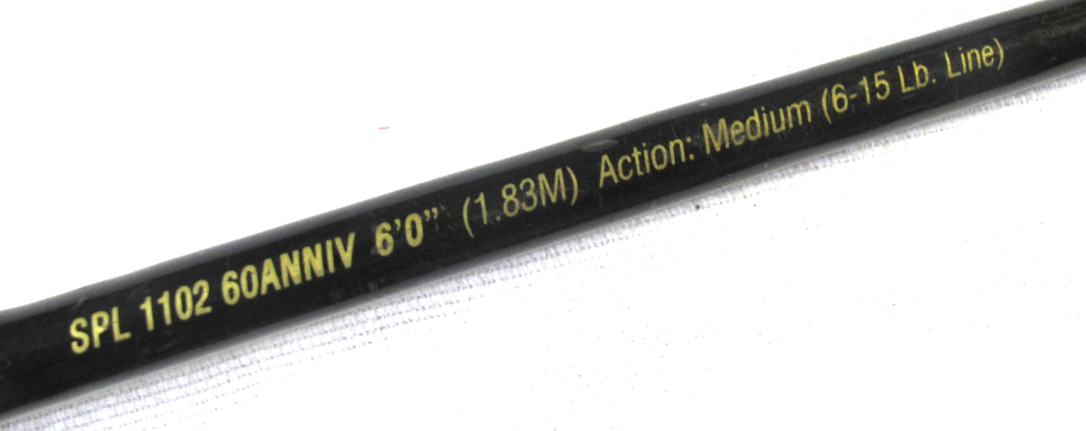 Two (2 ) Ugly Stik SPL 1101 5’6″ &SPL 1102 6 f: L& M Action Spinning Rods. 2 Pc