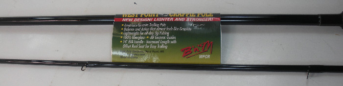 B & M WPCR10 10 Ft Westpoint Crappie Rod 2 Sections