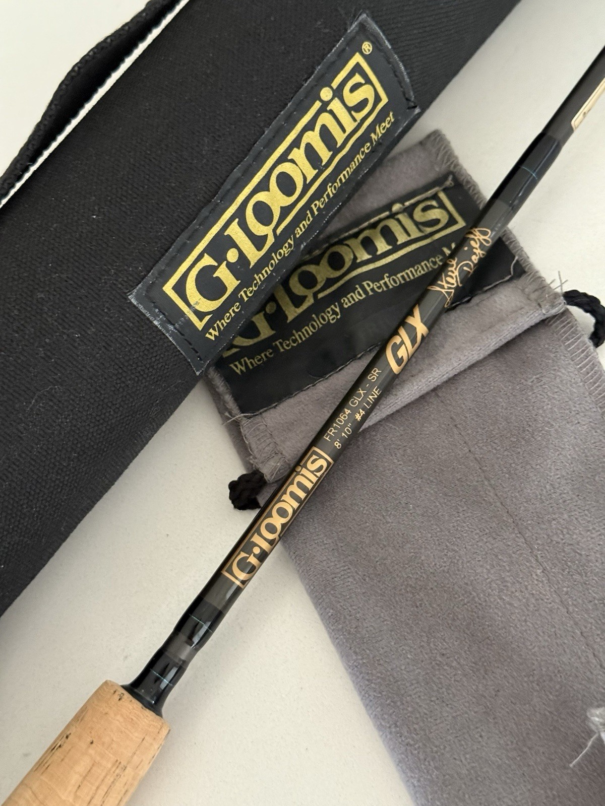 **BEAUTIFUL** 🔥 G LOOMIS OG Classic GLX 4wt. 8’10”in~2pc fly rod!!! 🔥