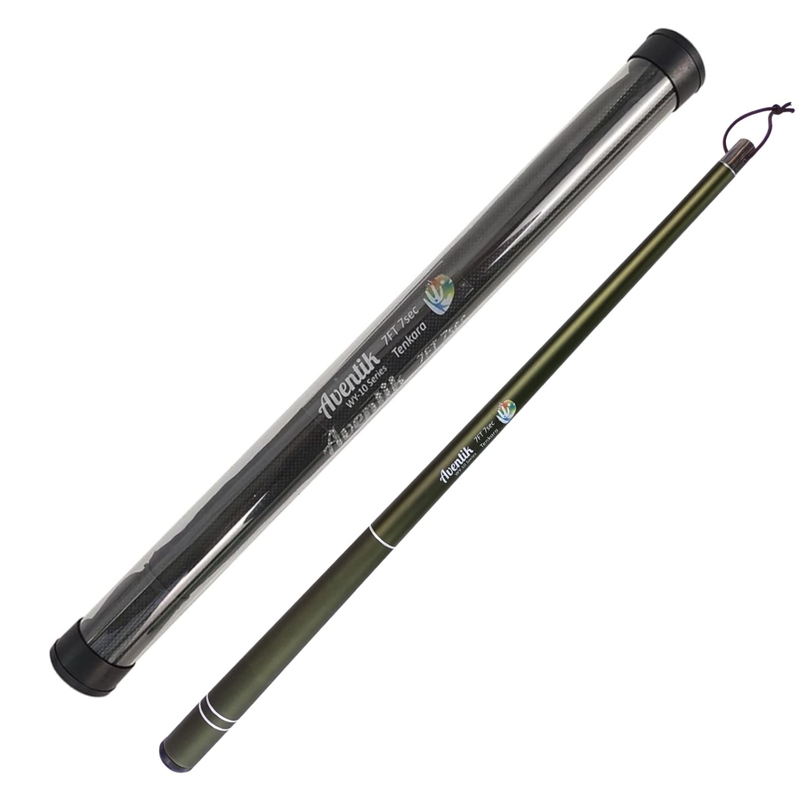 7ft/8ft Tenkara Rod Kit – Lightweight, Durable 24T Carbon Fiber, Easy to Cast, B
