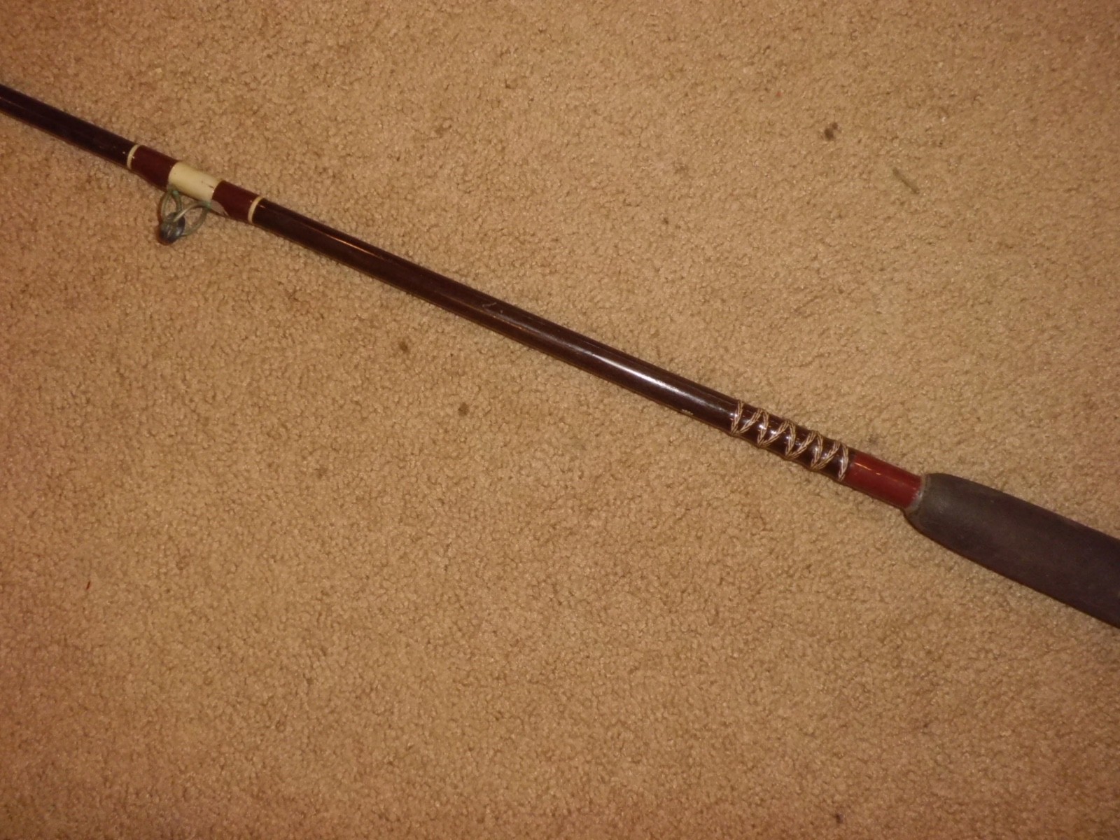 Vintage FENWICK Conventional 7′ Rod- USA w/ Roller Tip Guide