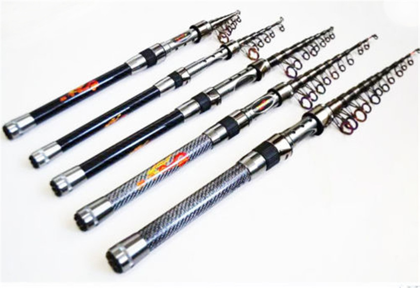 Mini 2.1m 2.4m 2.7m 3m 3.6m telescopic pier beach spinning fishing rod CW:30-80g