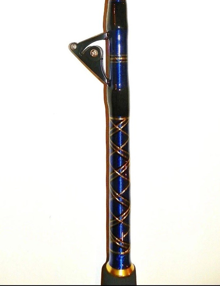 OKIAYA 30-50LB “BLUELINE SERIES” SALTWATER ROLLER ROD 6ft