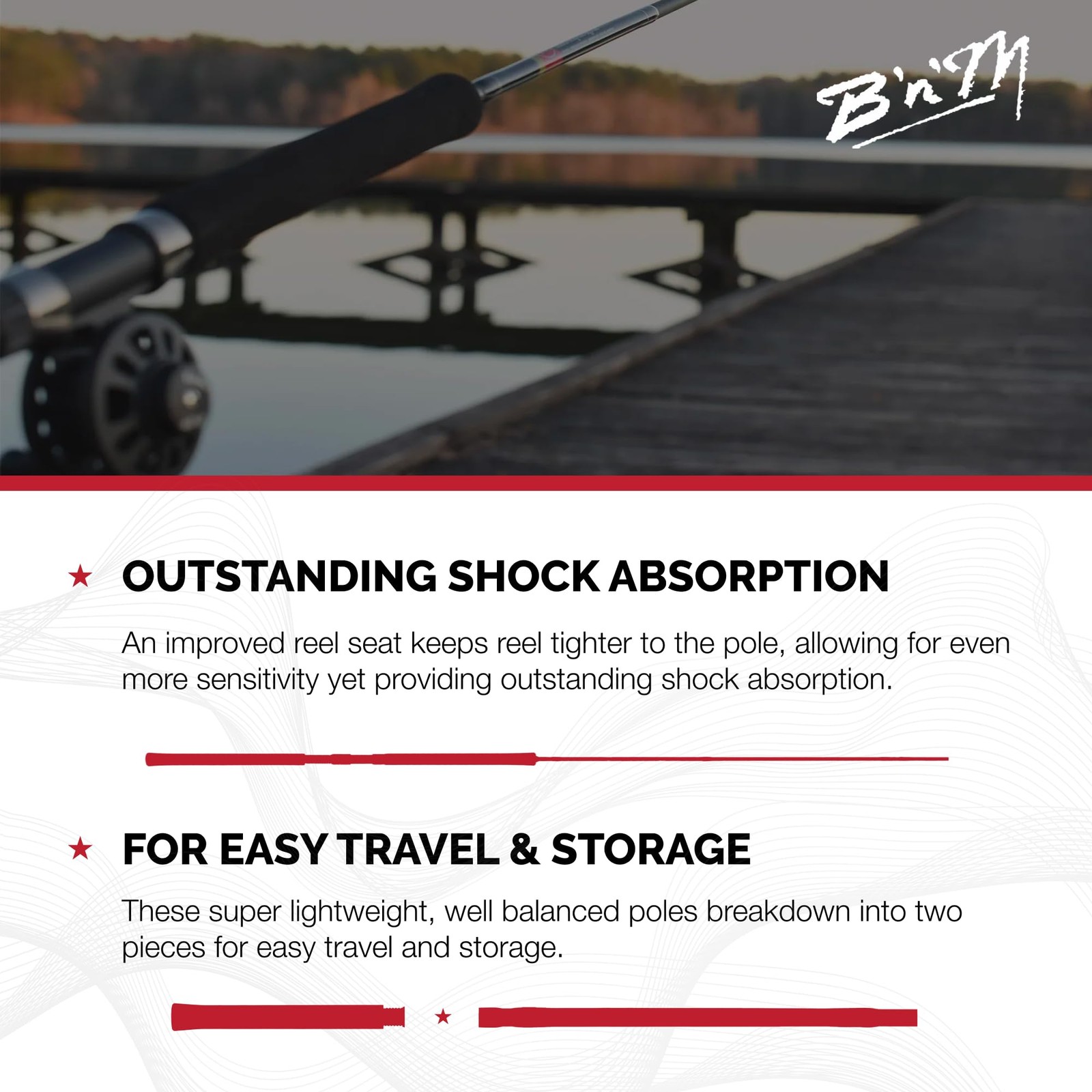 BnM Sam Heaton Super-Sensitive Series Pole 7ft 2pc Spin