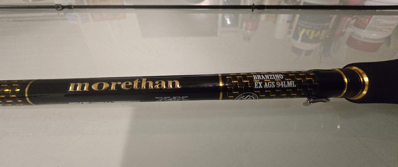Daiwa Morethan Branzino EX AGS 94LML Fishing Rod Black Gold 30 grams