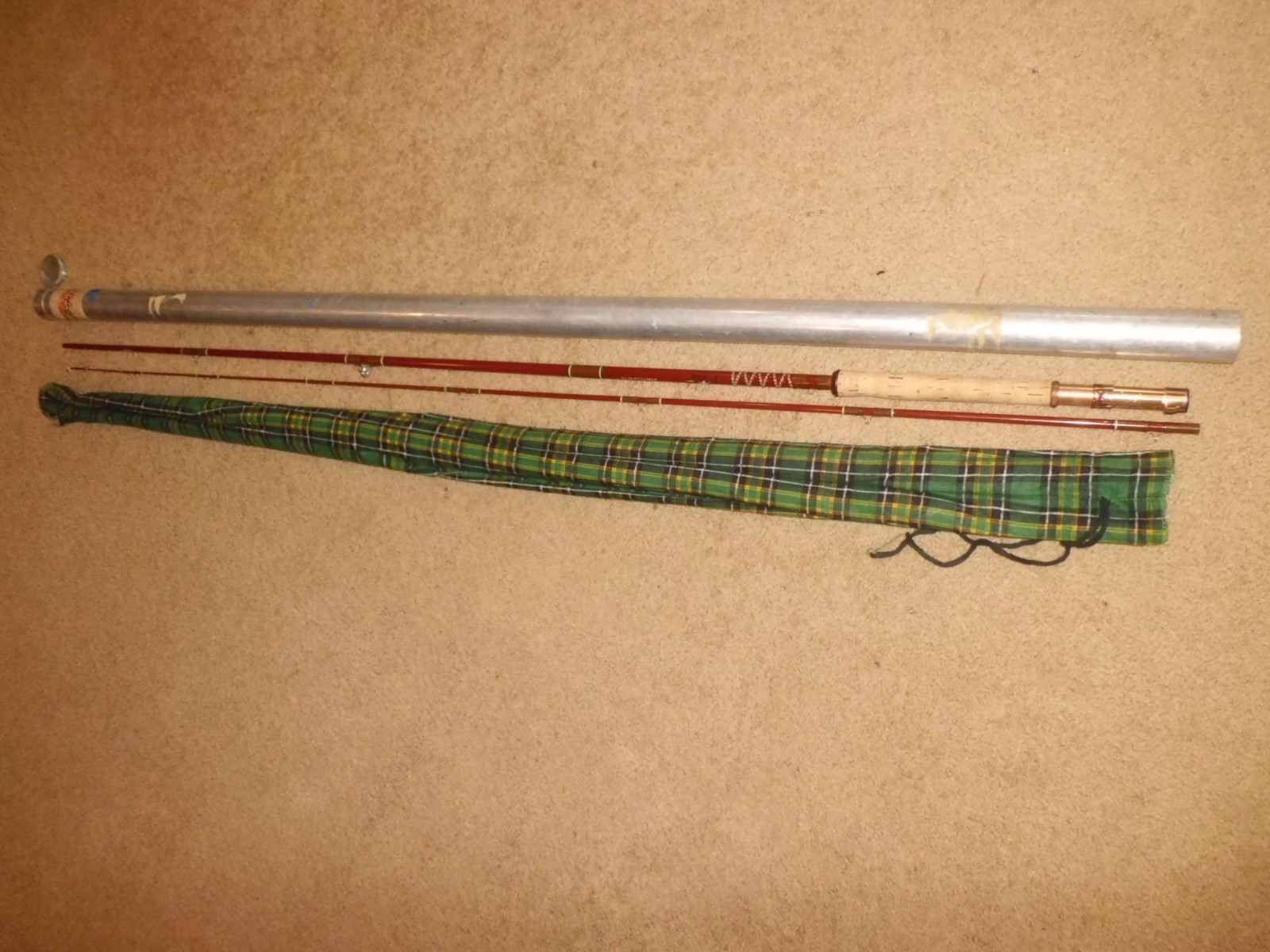 Vintage FENWICK Feralite FF85 Fly 8’6″ Rod- USA- 7-8 fly wt.- MINT #I 97625