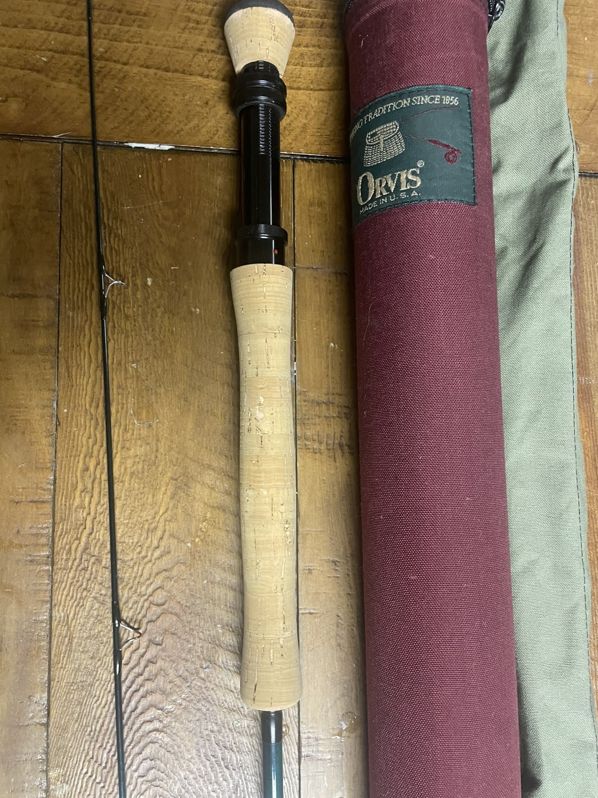 Orvis Trident TL Mid-Flex 9.0 Fly Rod. 9’ 8wt. W/ Tube & Sock.