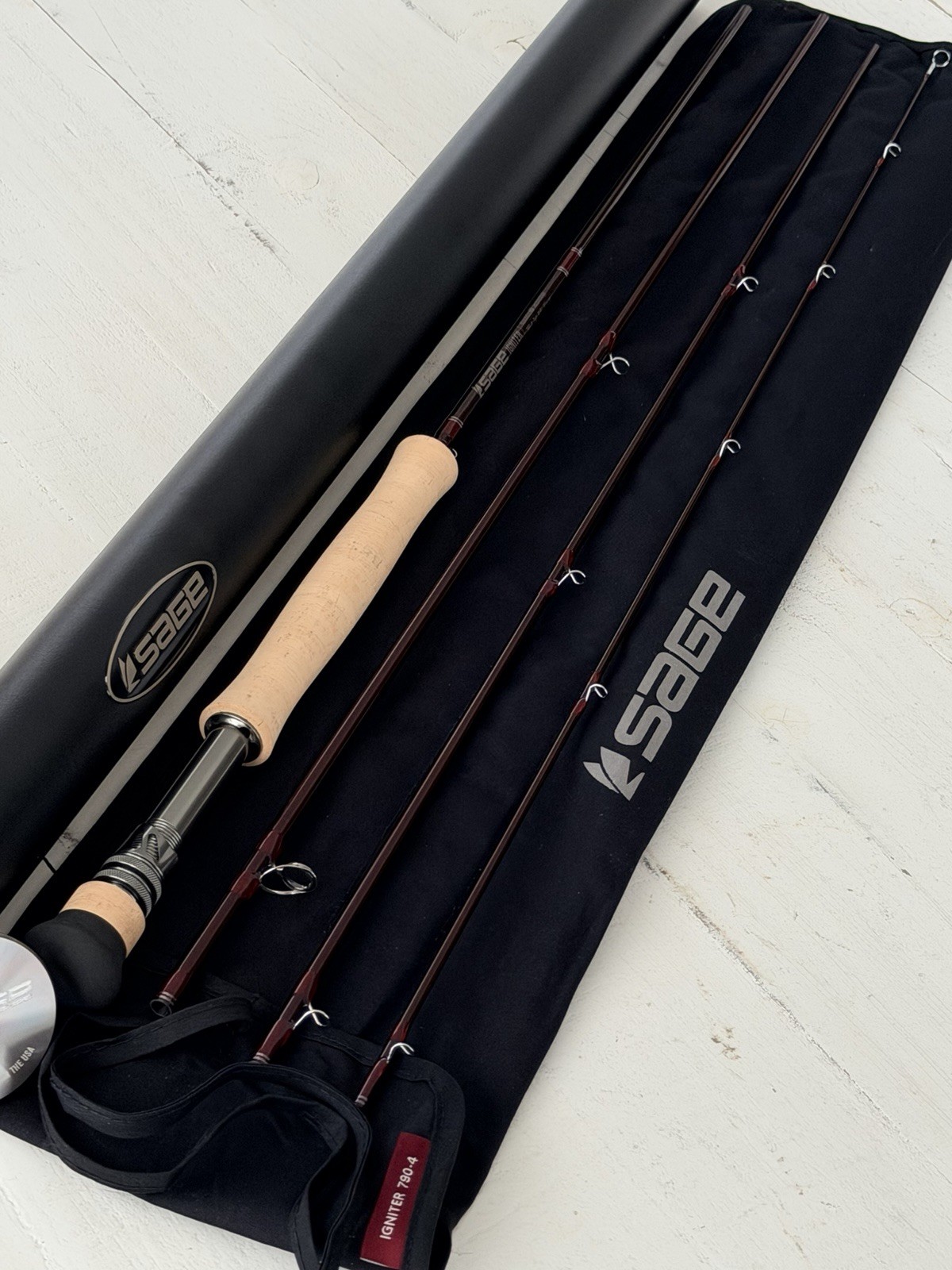 **BEAUTIFUL** 🔥SAGE IGNITER 7wt. 9’ft FlyRod!!! 🔥~ROCKET~