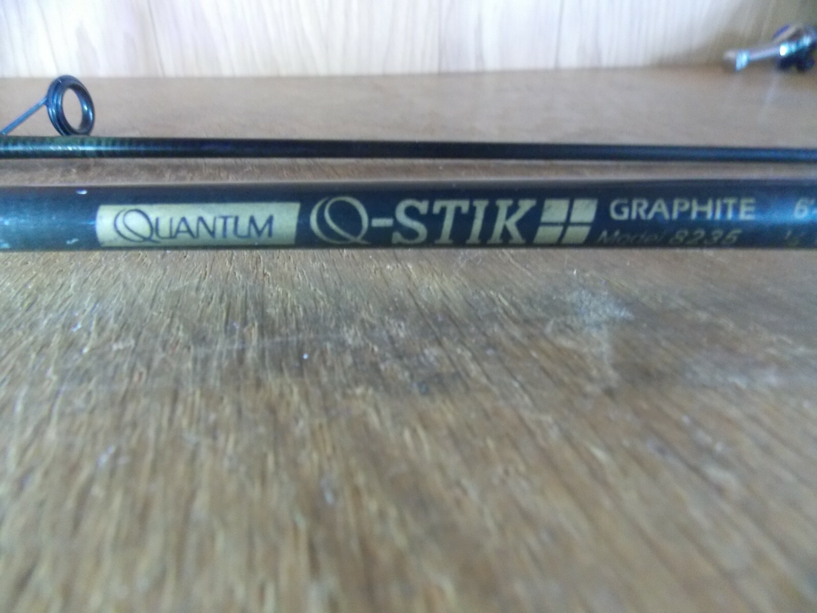 RARE Quantum Q-STIK Graphite Spinning Rod #8235 6’6″ Med 1/4-5/8oz CLEAN 10/26