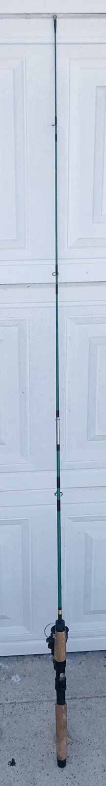 Vintage Pro Master No. 50 2 Piece 5’6” Fishing Rod With Shimano FX100 Reel