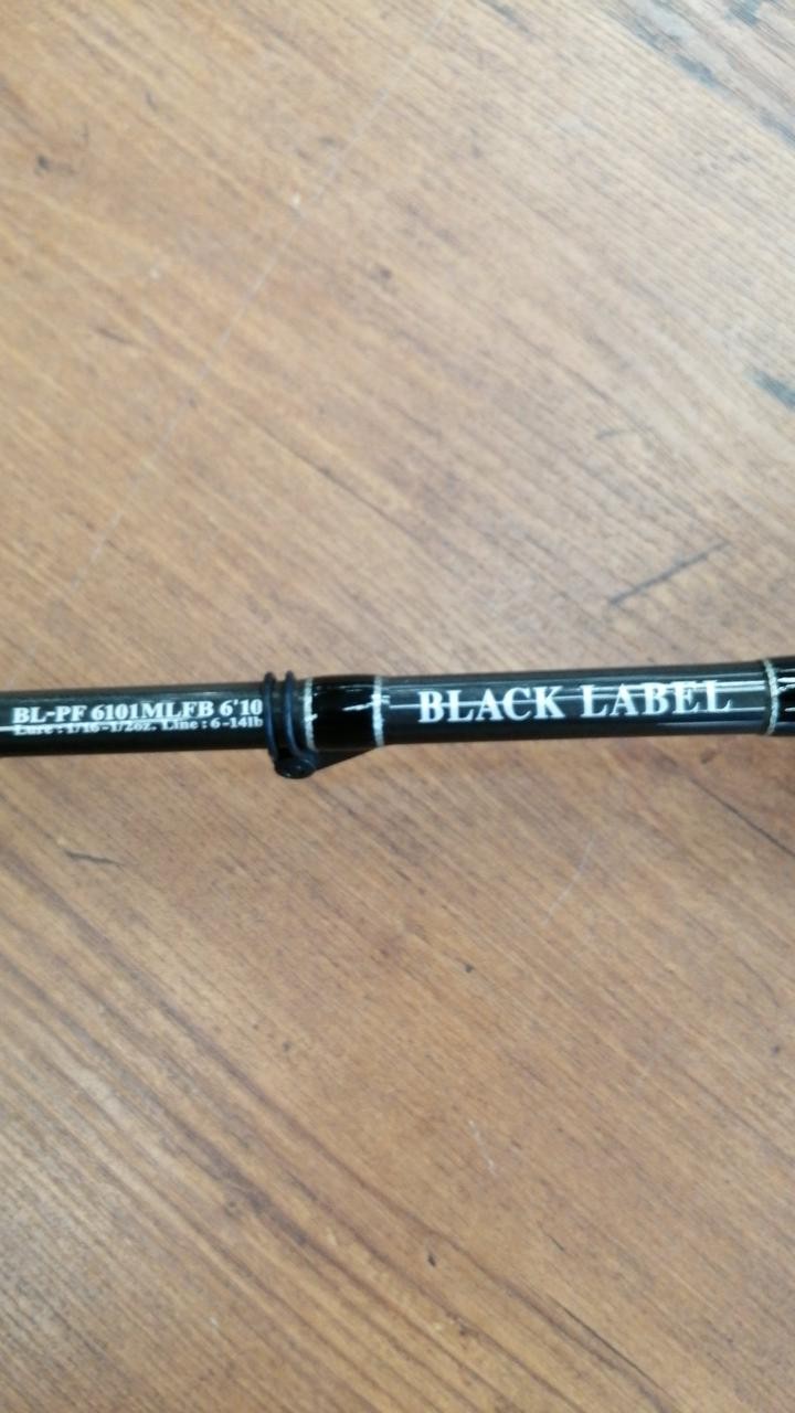 Daiwa Black Label BL-PF6101MLFB Bass Fishing Rod 6’10” (208cm) Medium Heavy