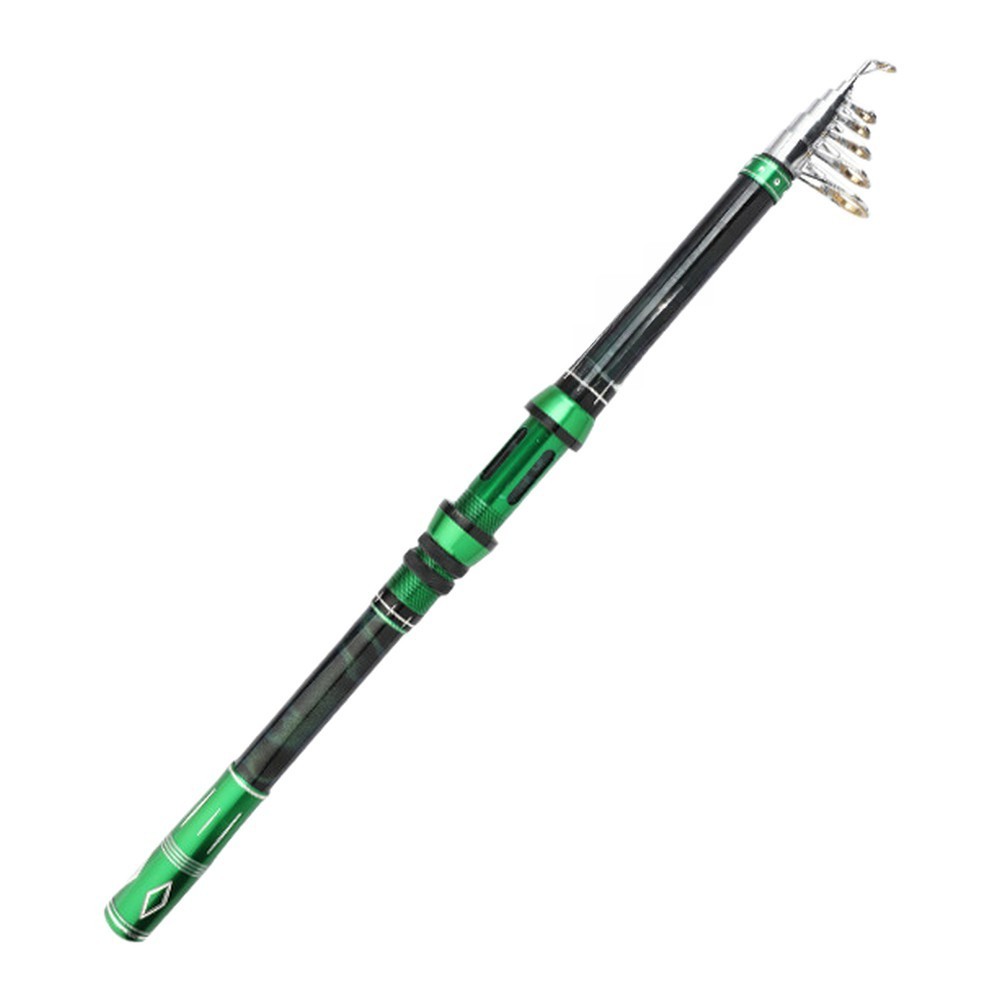 Telescopic Sea Rod for Surf Casting 45cm Folded Length 1.8m 2.1m 2.4m 2.7m