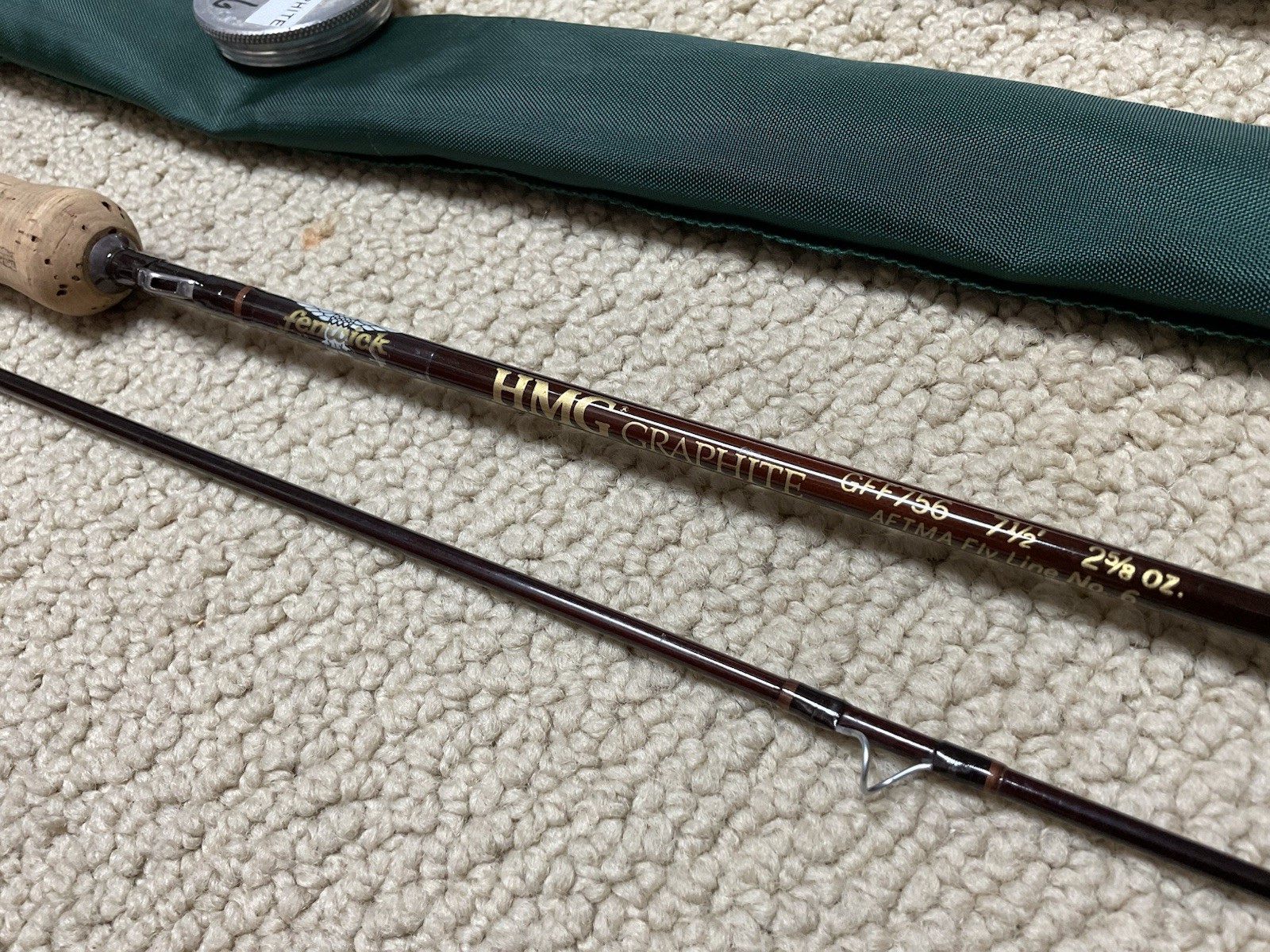 Fenwick HMG GFF756 Fly Rod 7’6” 6wt **NICE**