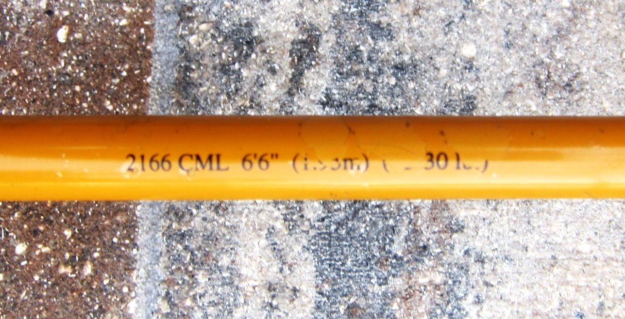 Vintage Contender Ranger 2166 CML Live-Bait Rod: 6’6″; 12-30lb – USED COND!!!a