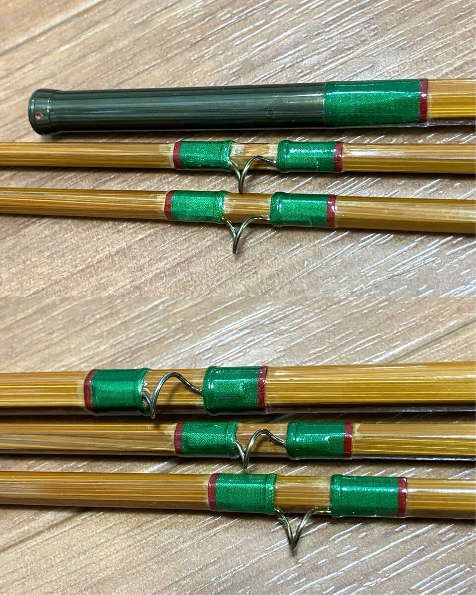 Pezon et Michel Ritz Super Parabolic PPP FarioClub 8’5 #6 Bamboo Fly Rod