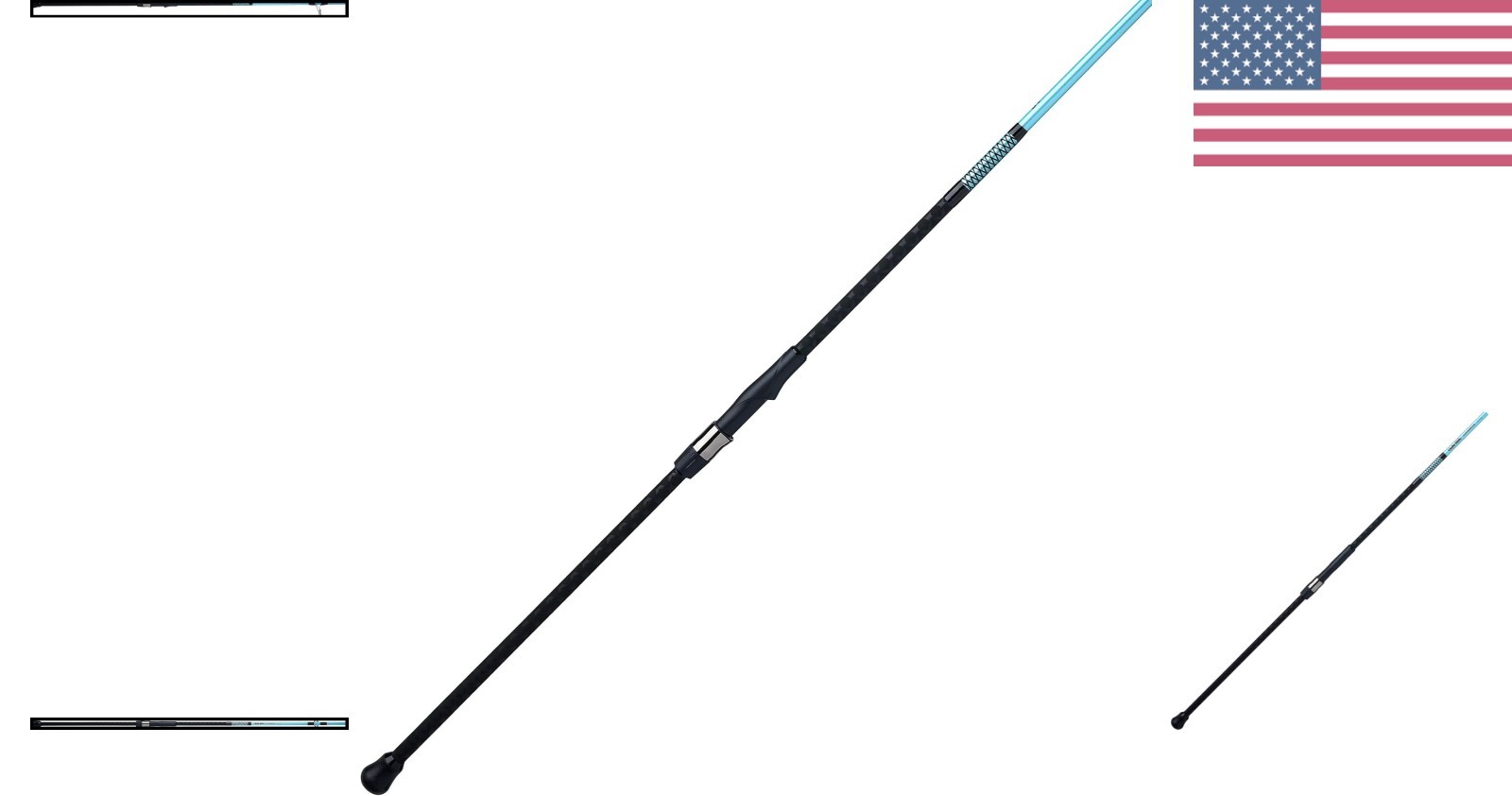 Carbon Surf Spinning Fishing Rod