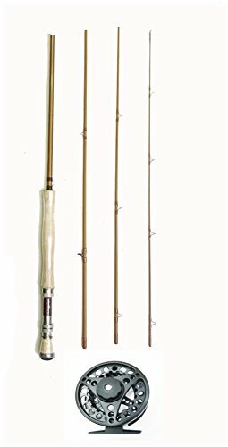 KUFA Sports 9ft Graphite Fly Fishing Rod (4-Section,#7/8) & Fly ReelKFL9478+FR78