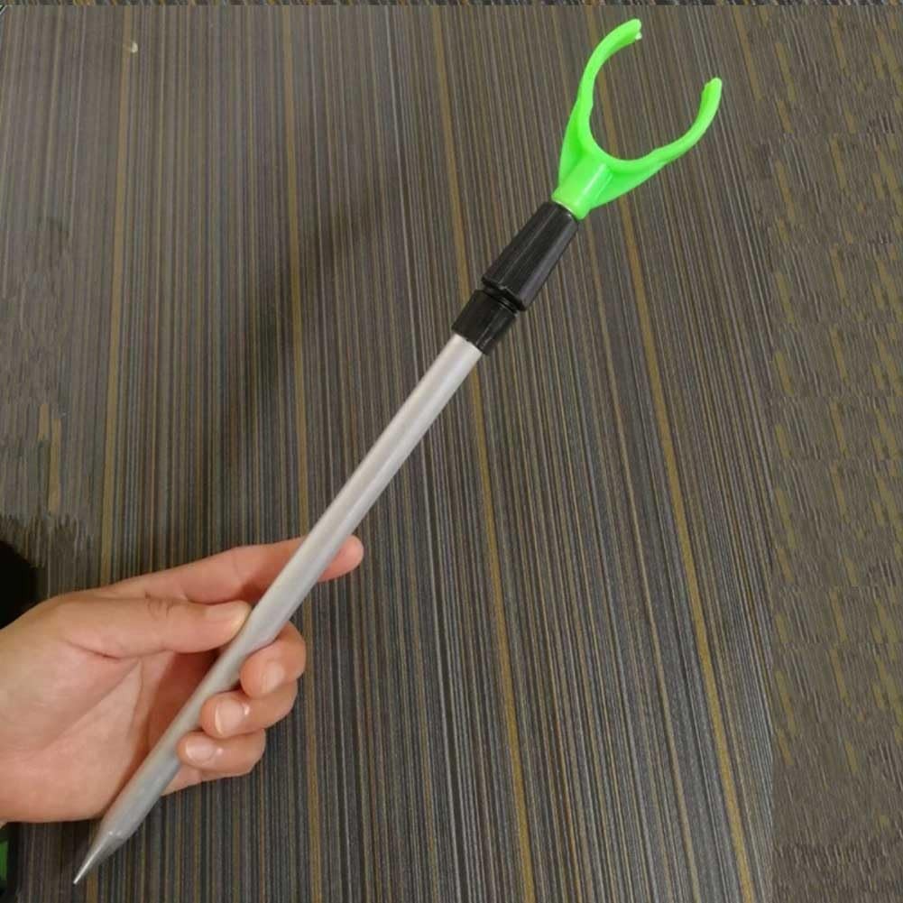 FASPLORE 4-Pack Telescopic Fishing Rod Holders for 4pcs-20″, GREEN-WHITE