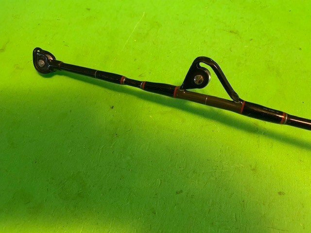 CUSTOM MADE CALSTAR BT660H 6 FOOT 30 TO 80 POUND RATED TROLLING FISHING ROD W@WE