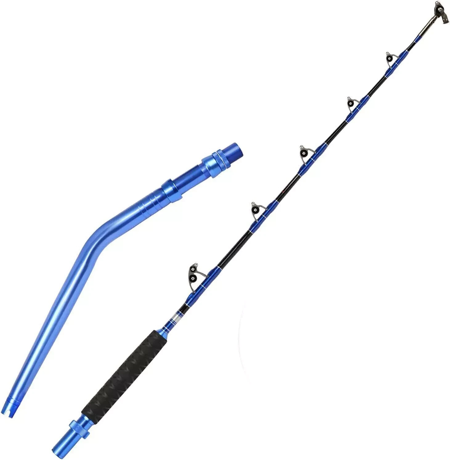 Straight/Bent Butt Trolling Rod Roller Big Game Saltwater Offshore Fishing Pole