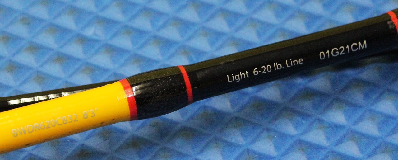 Ugly Stik Bigwater Conventional Saltwater Rod 8’3″ Light 2Pc BWDR620C832 1539228
