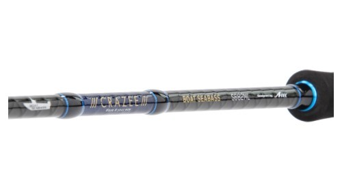 A-TEC Crazee BoatSeabass S682ML Premium Spinning Rod 2.03m -24g Walleye Sea Bass