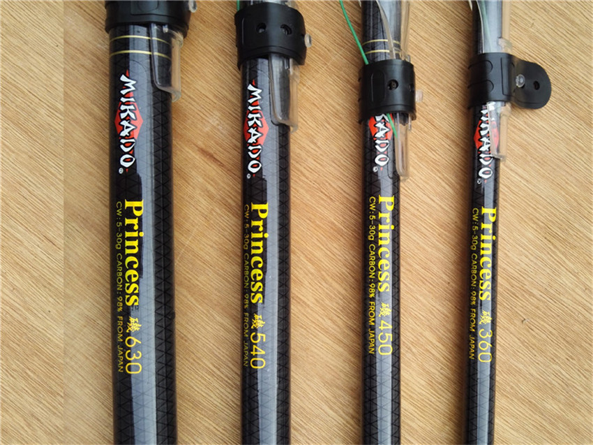 Portable Carbon Fiber Superhard Telescopic Rock Fishing Rod Pole Tackle3.6m-7.2m