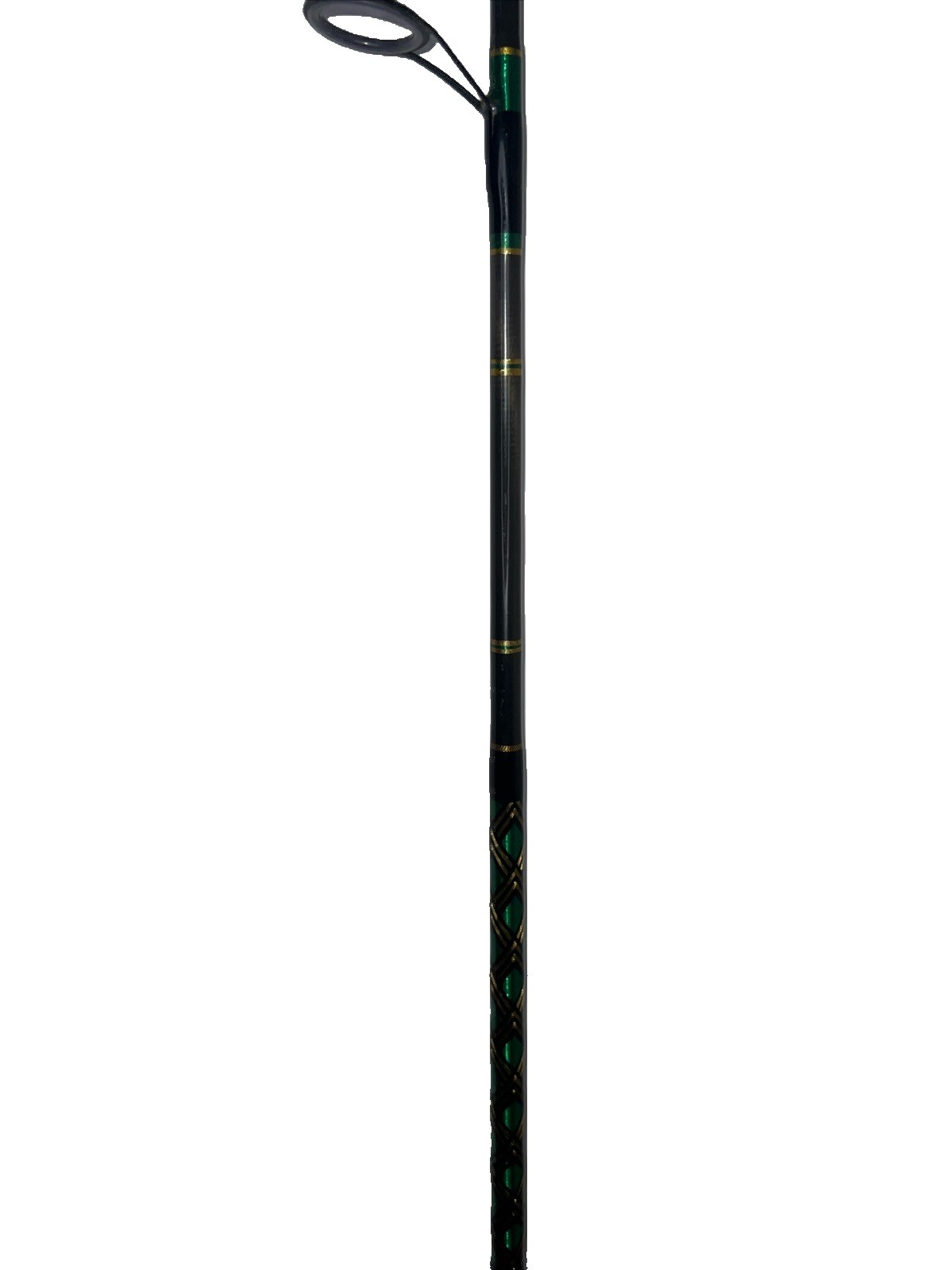 G. Loomis Vintage MB783 CELTIC GREEN SAILORS KNOT GOLD Fishing Rod 6’6 10-17lb