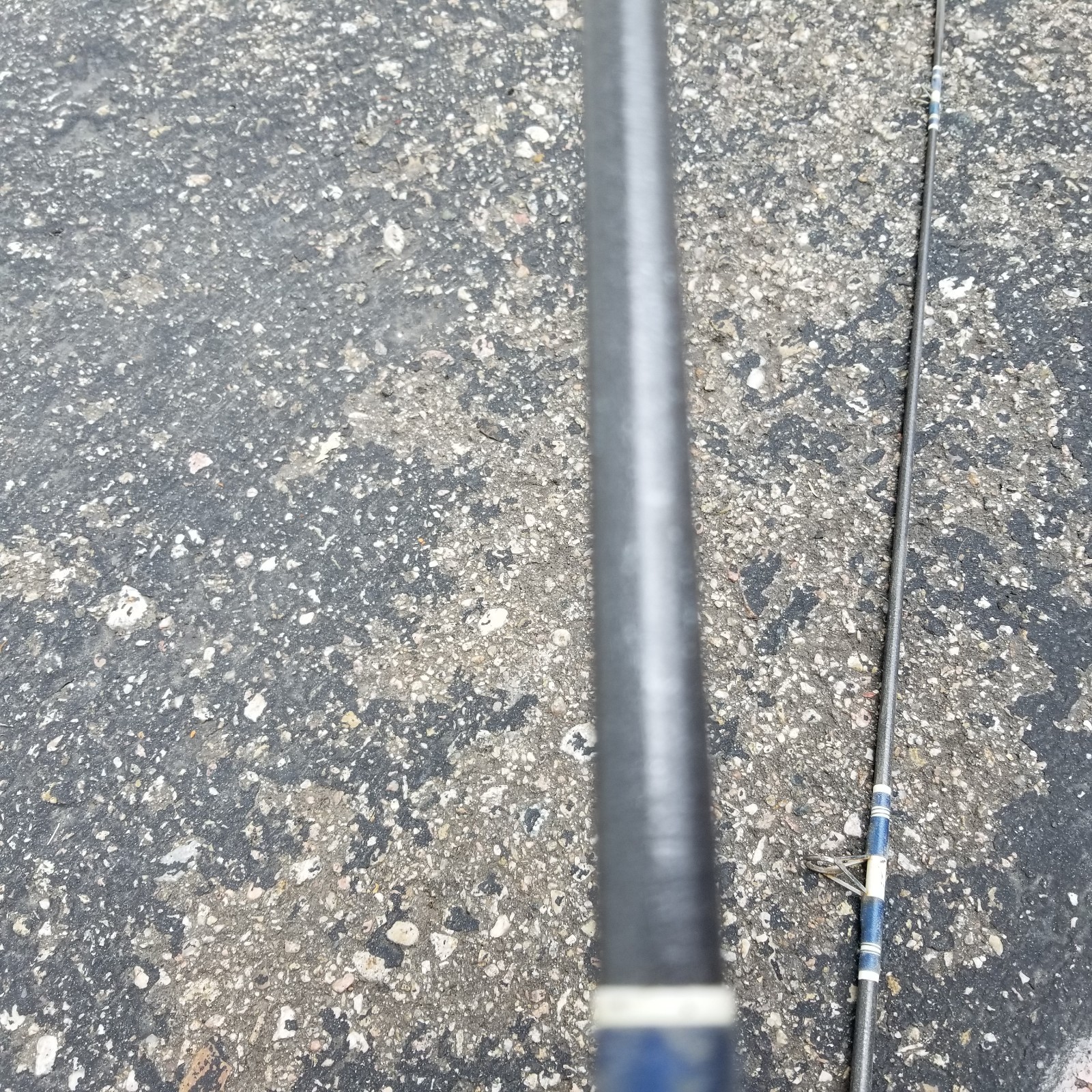Vtg Custom Spinning Fishing Rod 2-Piece 6′ 6″