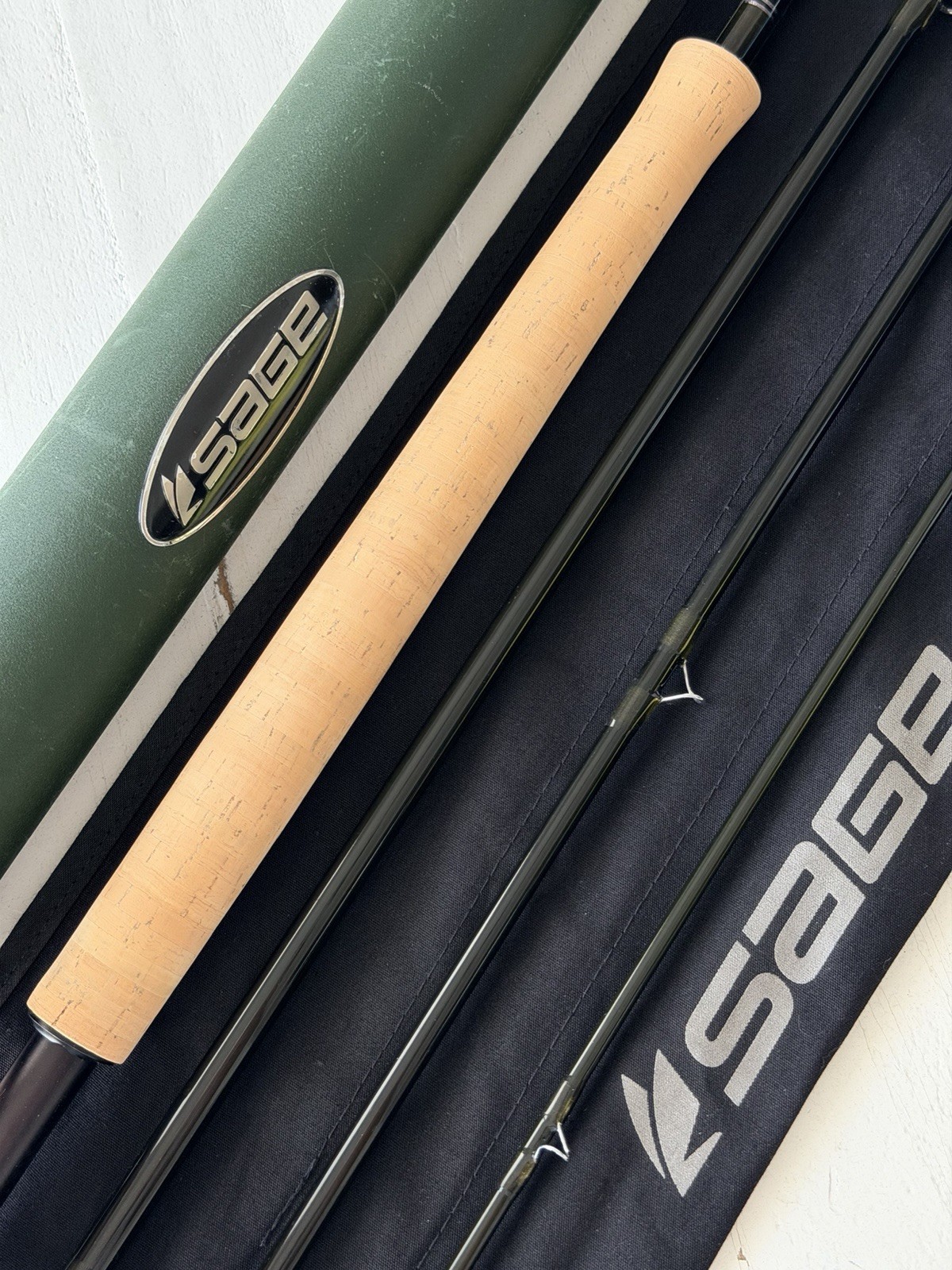 **BEAUTIFUL** 🔥 SAGE X 7wt. 11’ft~4pc Switch/Spey Flyrod🔥~LEGENDARY~🔥