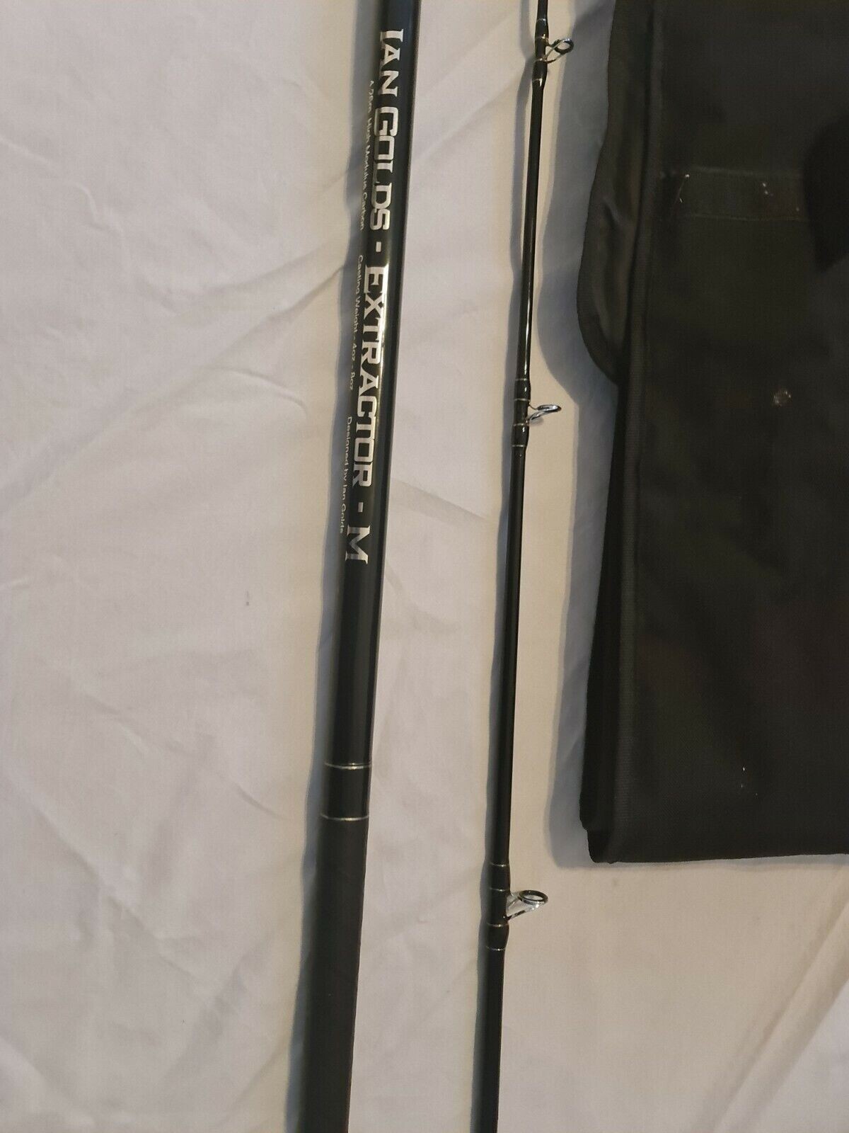 Ian Golds Extractor rod with original bag ** Mix to rough ground rod *UK HOOKS