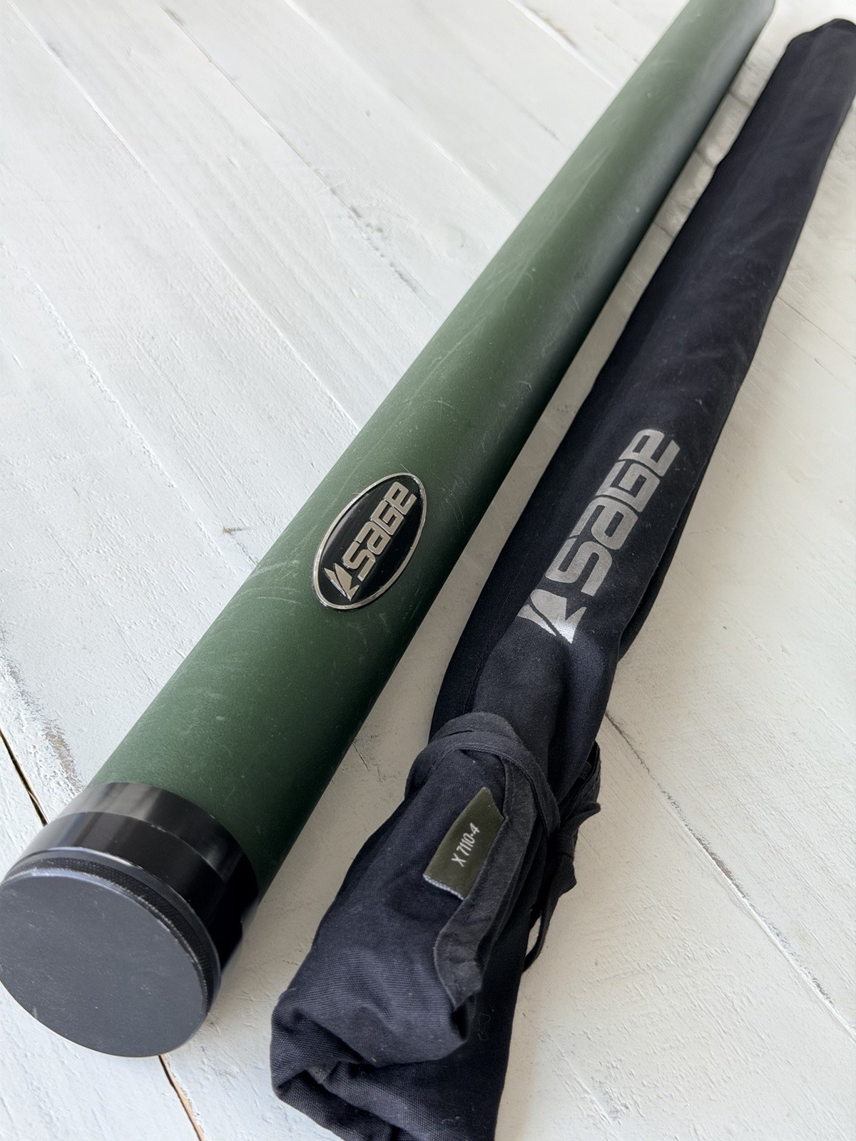 **BEAUTIFUL** 🔥 SAGE X 7wt. 11’ft~4pc Switch/Spey Flyrod🔥~LEGENDARY~🔥