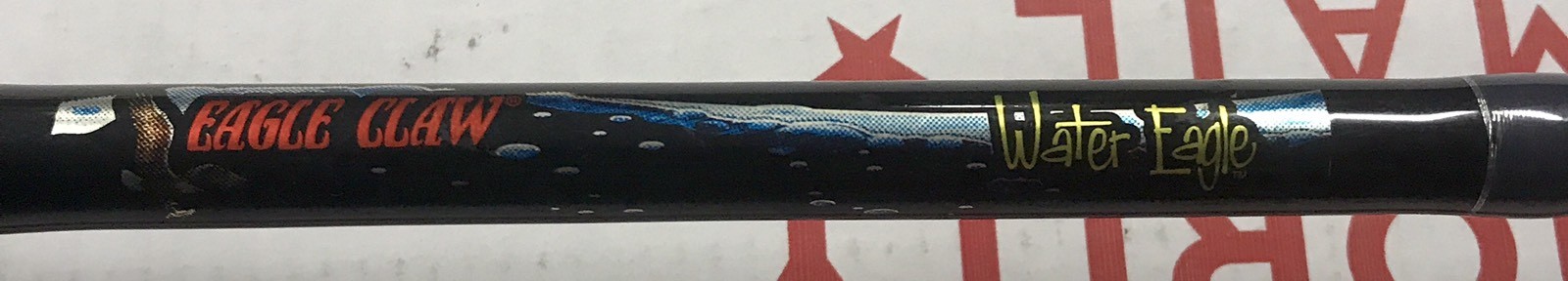Eagle Claw “Water Eagle” Graphite Spinning Rod 6’6″,Med. Lt.
