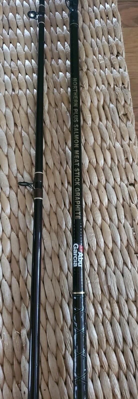 Near Mint Abu Garcia Northern Plus Five Pounder 7’6″ 2pc 6-17lb Med Spining Rod