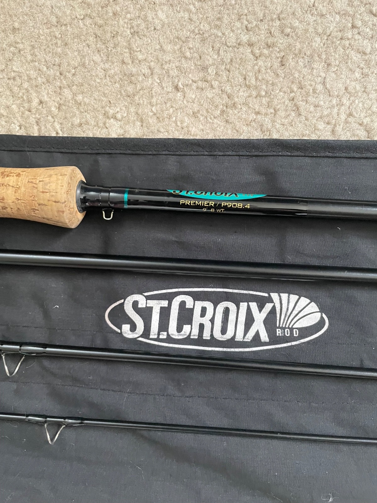 St Croix Premiere 908.4 Flyrod & Orvis Clearwater Large Arbor IV fl